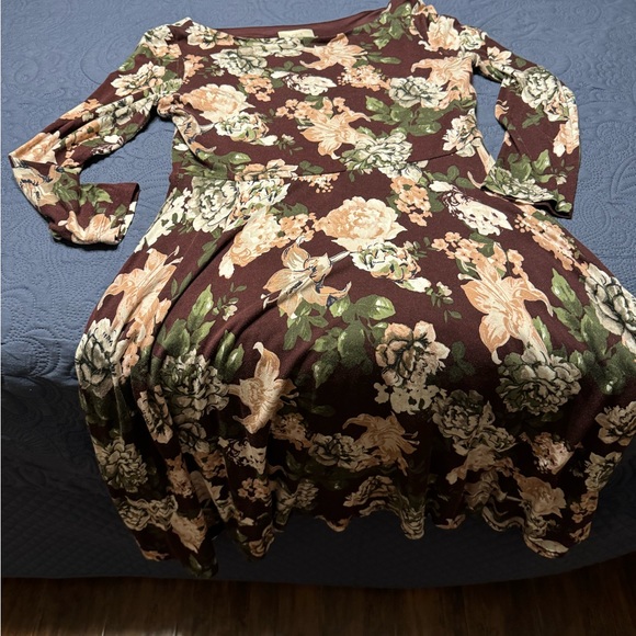 Loft Outlet floral print dress - Picture 3 of 5